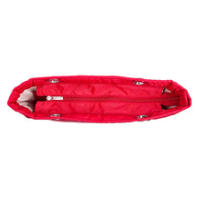 Básica Red, Top Zipper, Shoulder Bag