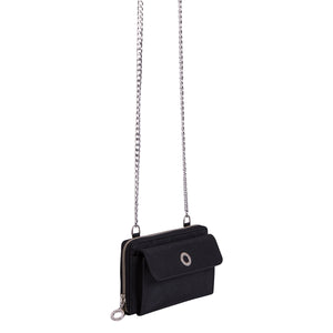 Toti Black Bag with Chain Handle